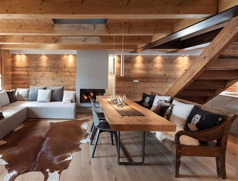 Chalet Di Design Aosta Stile Rustico Montagna WESTWING MAGAZINE