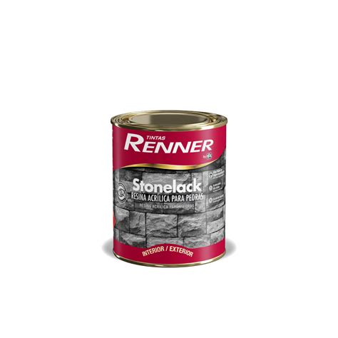 Pintura Barniz Renner Stonelack Piedras Y Ladrillos 900ml