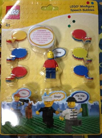 My Favourite Lego Minifigure Speech Bubbles