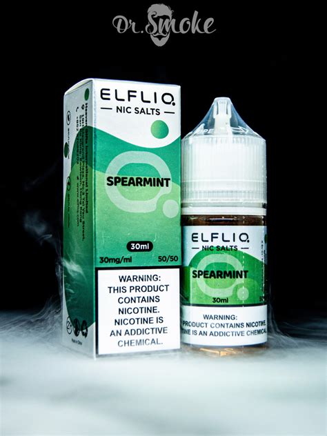 Жидкость Elfliq Salt Spearmint 30ml купить в Киеве и Украине цена