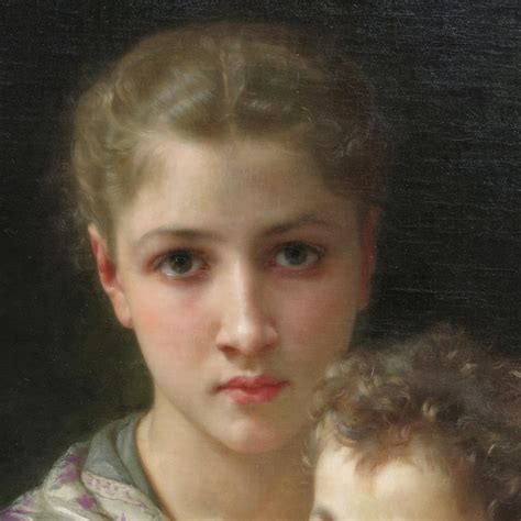 William Adolphe Bouguereau The Two Sisters 1877 Tuttart Pittura Scultura Poesia