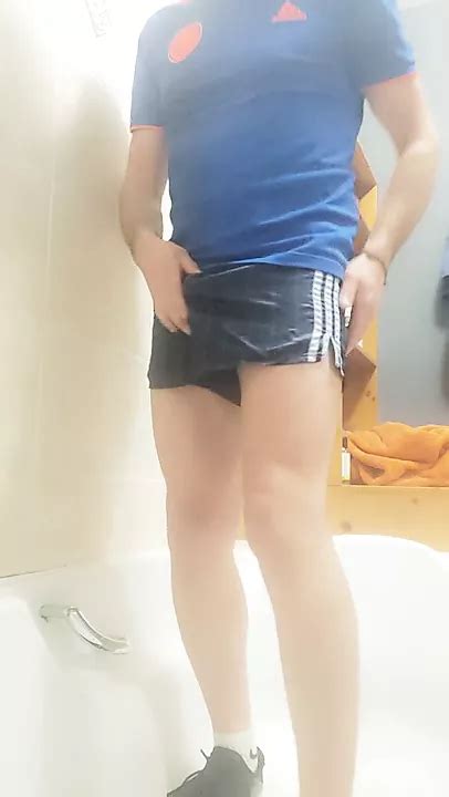 Nice Piss In Me Shiny Vintage Adidas Footie Shorts Gay Reality Porn By Faphouse Xhamster