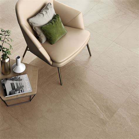 Porcelanato Para Piso Y Pared De X Rectificado Taupe Mate Serie