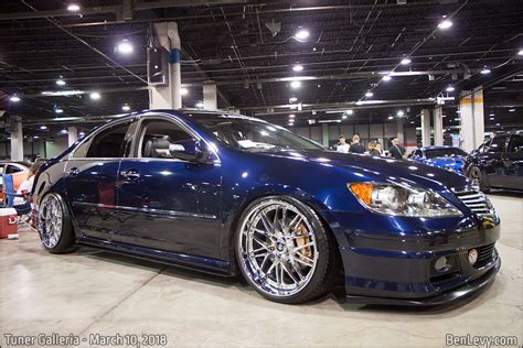 Blue Acura Rl At Tuner Galleria Benlevy