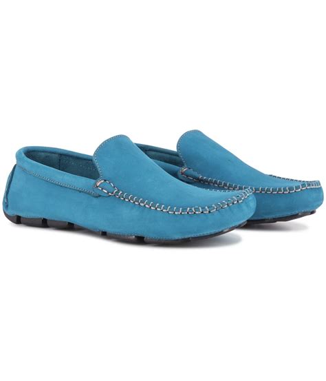 Mocassin Nubuck Bleu Homme Marque De Qualit Europann