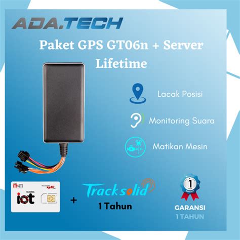 Jual Paket Murah GPS Tracker GT06N Concox SIMCARD TRACKSOLID 1 TAHUN