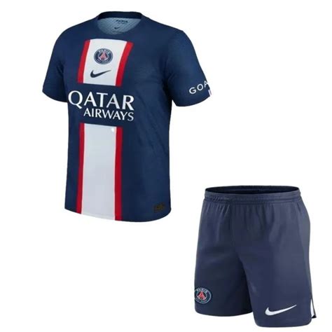 Kit Infantil Paris Saint Germain Psg Home Camisa E Short