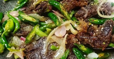 Resep Dendeng Lado Mudo Ijo Khas Minang Oleh Lia Bunemi Putri Cookpad