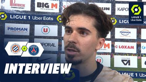 Interview de fin de match MONTPELLIER HÉRAULT SC PARIS SAINT