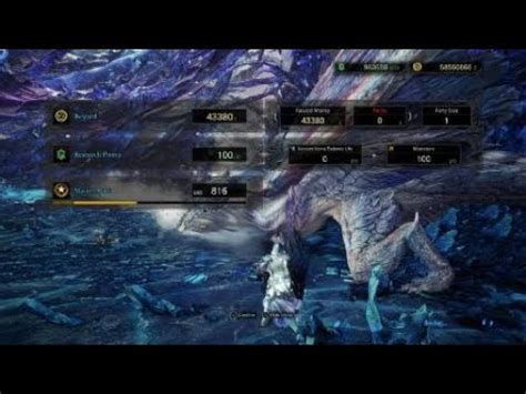 Monster Hunter World Iceborne Tempered Velkhana Lance Solo