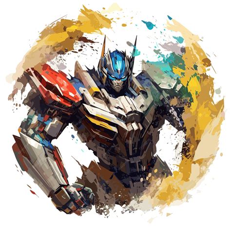 Premium Vector | Transformers unite power courage victory illustration