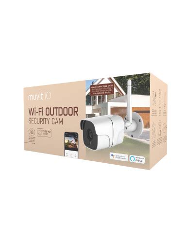 Muvit Io C Mara De Seguridad Wifi Full Hd P Exterior