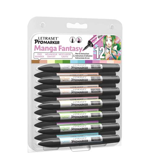 Letraset Promarker Manga Fantaisi Marqueurs De Dessin Amazon Fr