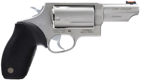 Taurus Judge Stainless 45lc410 Revolver 3 Barrel 2441039t