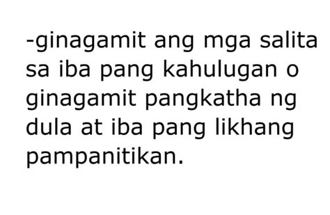 MGA ANTAS NG WIKA Balbal Lingua Franca Lalawiganin Pambansa