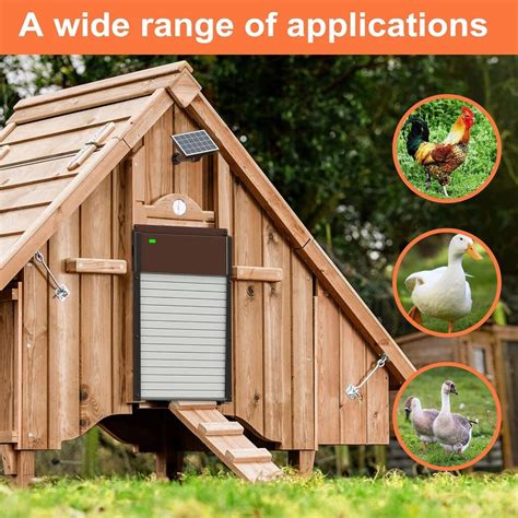 Automatic Chicken Coop Door Solar Powered Review Top Chicken Coops