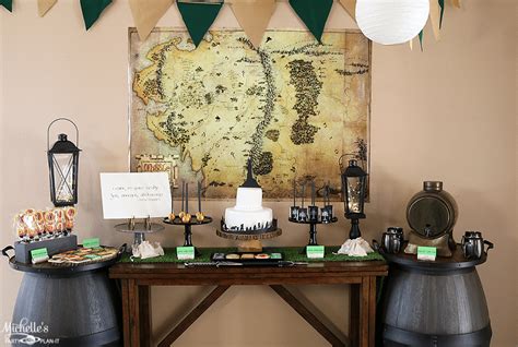 The lord of the rings theme birthday party ideas decorations – Artofit