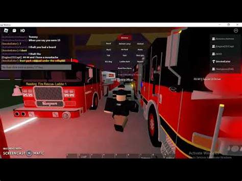 Reading Fire Rescue COLLAPSE ROBLOX RP YouTube