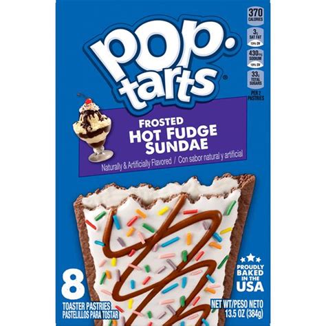Kellogg S Pop Tarts Frosted Hot Fudge Sundae Toaster Pastries 8Ct Hy Vee Aisles Online Grocery