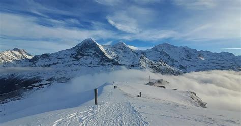 View from the top of Mannlichen in Switzerland. : r/CampingandHiking