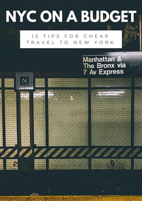 Nyc On A Budget Tips For Cheap Travel To New York