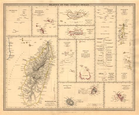 Indian Ocean Antique And Vintage Maps And Prints