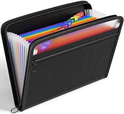 ABClife Extensible Pochettes Pour Documents 13 Poches A4 Trieur