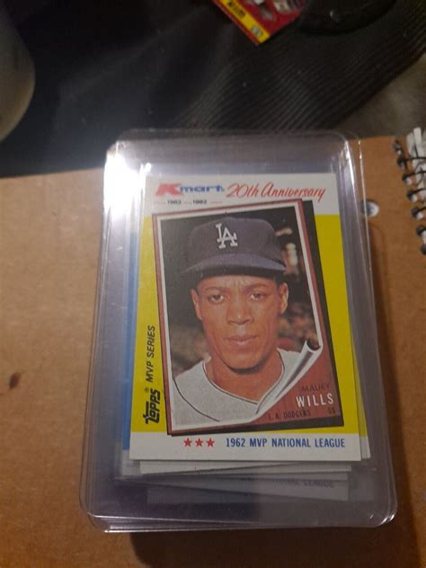 Kmart Th Anniversary Topps Al Nl Mvps Entire Baseball