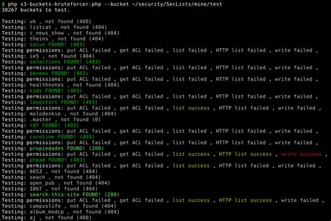 S Buckets Finder On Offsec Tools