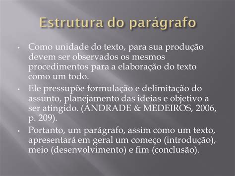 Estrutura Do Texto E Dos Par Grafos V Rias Estruturas