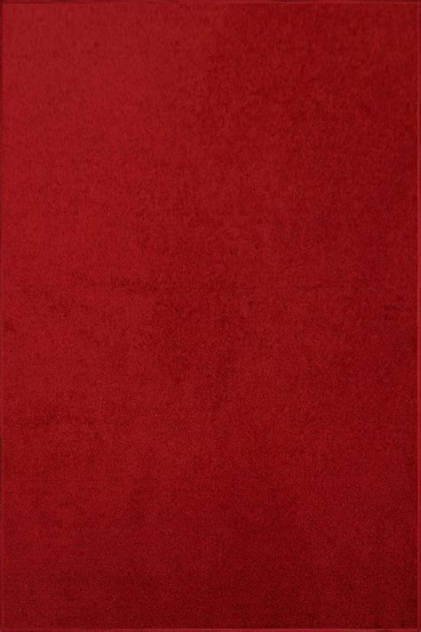 Pet Friendly Solid Color Area Rugs Red X Rectangle Indoor