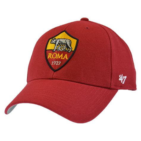 Czapka Z Daszkiem Bejsbolowa Brand As Roma Snapback Czerwona