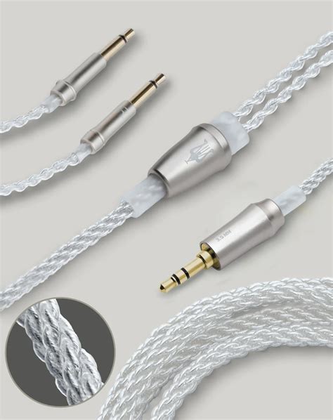 Meze Mono Mm Silver Plated Upgrade Cables The Listening Post Chc Wlg