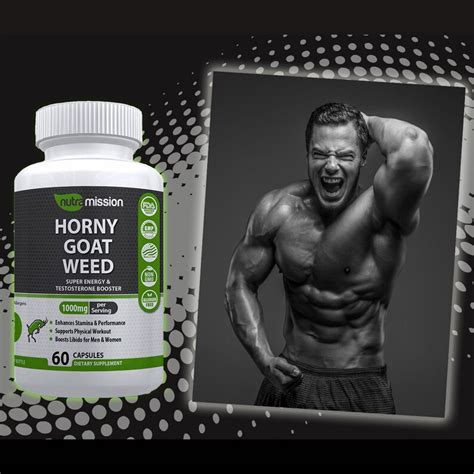 Horny Goat Weed Super Energy Testosterone Booster With Maca Root