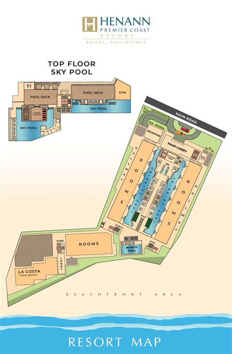 Resort Map – Henann Premier Coast Resort, Bohol