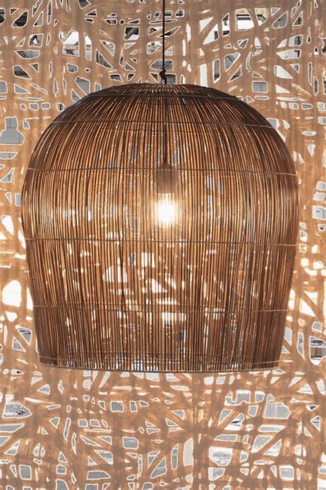 Rattan Bulb Large Pendant Ay Illuminate Lighting Fixtures Interior