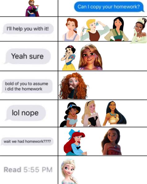 Disney Princesses — Sick Princesses