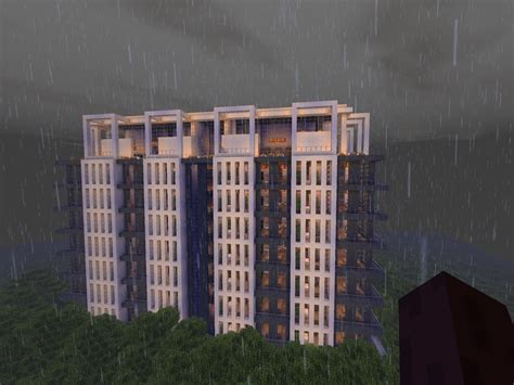 Apartment with interior. : r/Minecraft