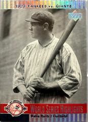 Babe Ruth Prices Upper Deck Yankees Th Anniversary