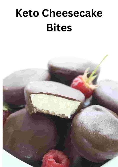 Keto Cheesecake Bites - KETOOX | Family Recipes