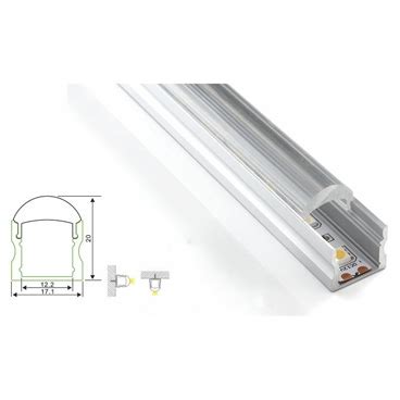 Flat Aluminum Profile Channel For Led Strip Alloy Profile Component Buy