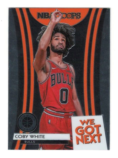 Coby White Hoops Premium Stock We Got Next Rookie Insert