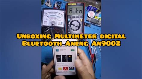 MULTIMETER DIGITAL BLUETOOTH ANENG AN9002 YouTube