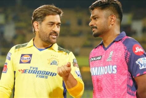 Ipl 2023 Sanju Samson Hails Ms Dhoni After Rajasthan Royals Beat