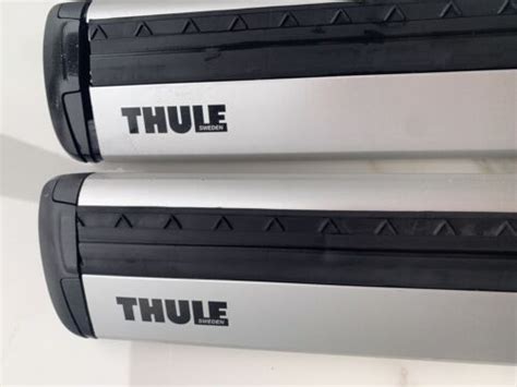 Thule 711300 Silver Wingbar Evo Roof Bars 127cm Roof Bars 127 Pls