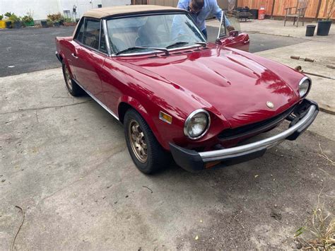 ’77 Fiat 124 Spider - Union Jack Vintage Cars