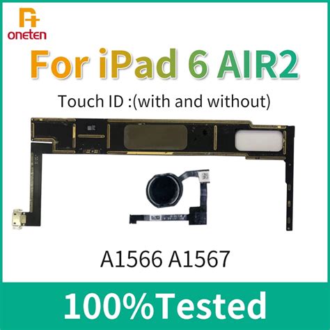 Oneten Entsperren Motherboard F R IPad 6 Air 2 Mainboard A1567 A1566