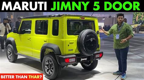 Maruti Suzuki Jimny 5 Door First Look Review Space Test 50 Off