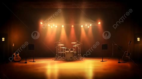 Band Musical Instrument Lighting Stage Dance Decoration Decoration ...