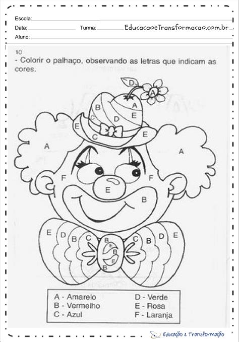 Atividades Dia Do Circo Para Educa O Infantil E Ensino Fundamental